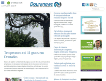 Tablet Screenshot of douranews.com.br